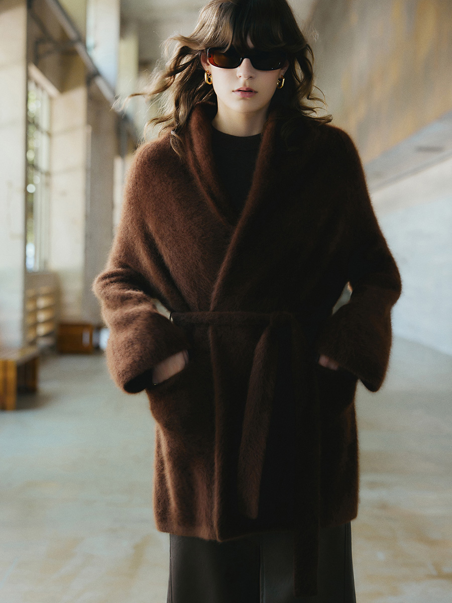 little Animal full-length Bathrobe  